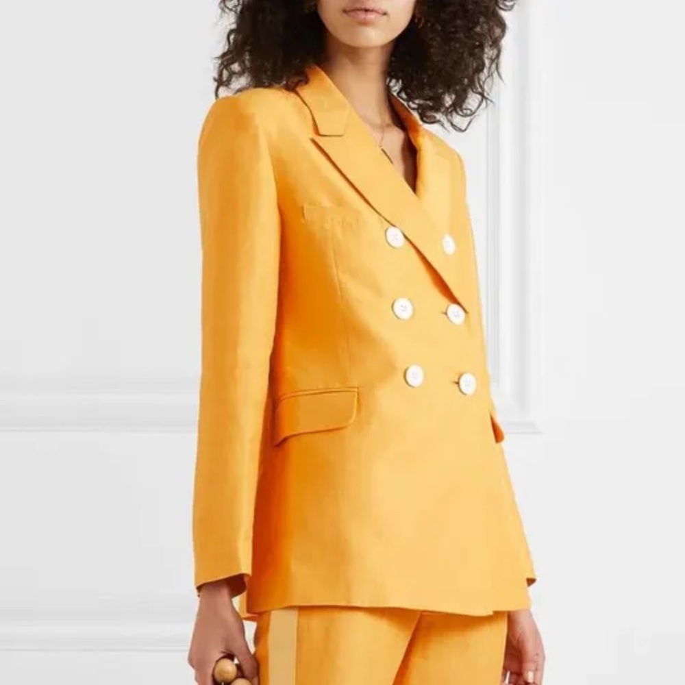 Les Heroines by Vanessa Cocchiaro Gladys Double Breasted Blazer